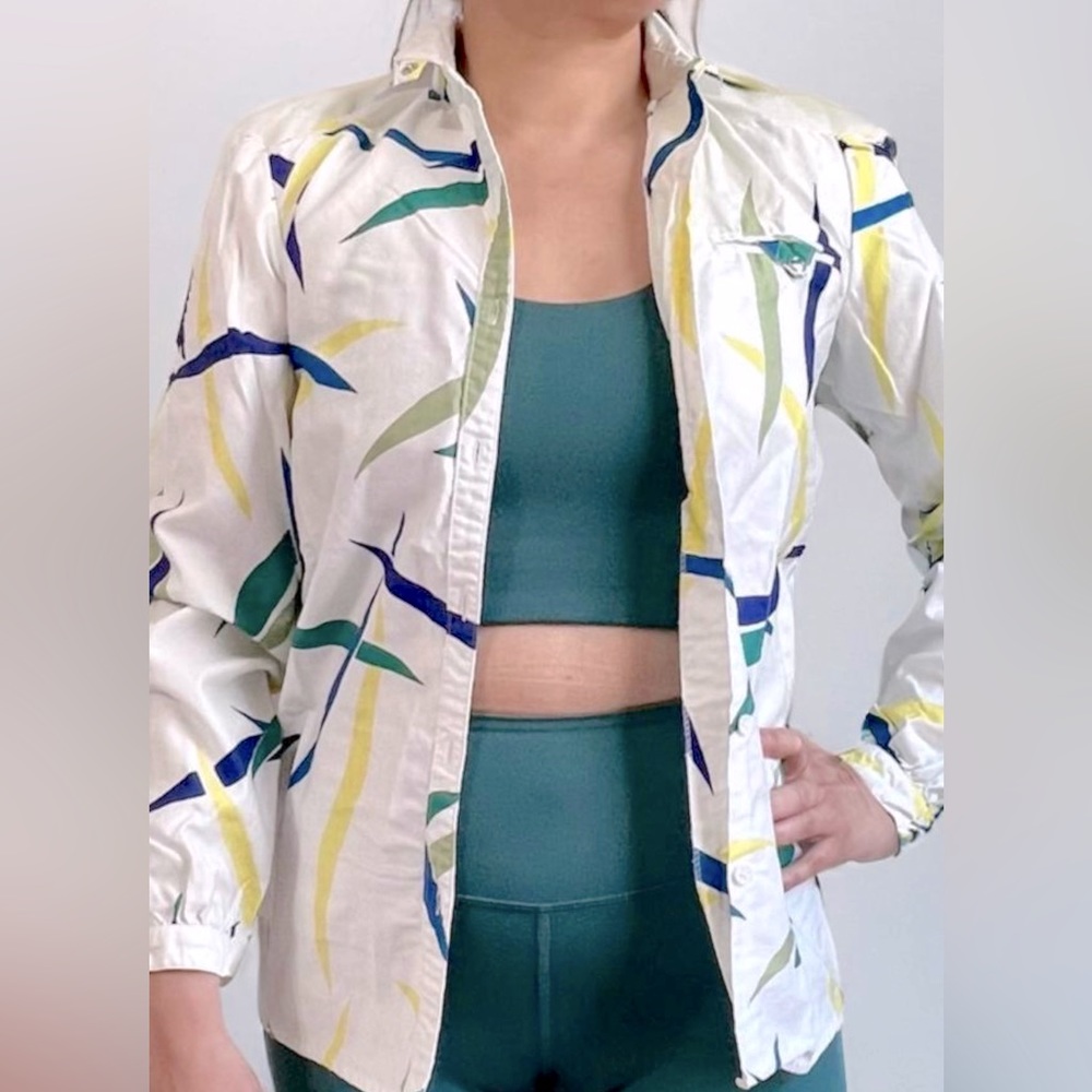 Vintage shirt spring print